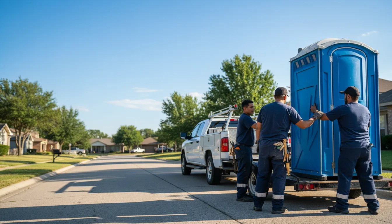 Portable Toilet Rental in Gibsland, LA near me
